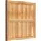 Ekena Millwork Framed Board-n-Batten Shutters, Rough Sawn Western Red Cedar, 32 1/4W x 30H, PR RBF06S32X030RWR - alternate 2